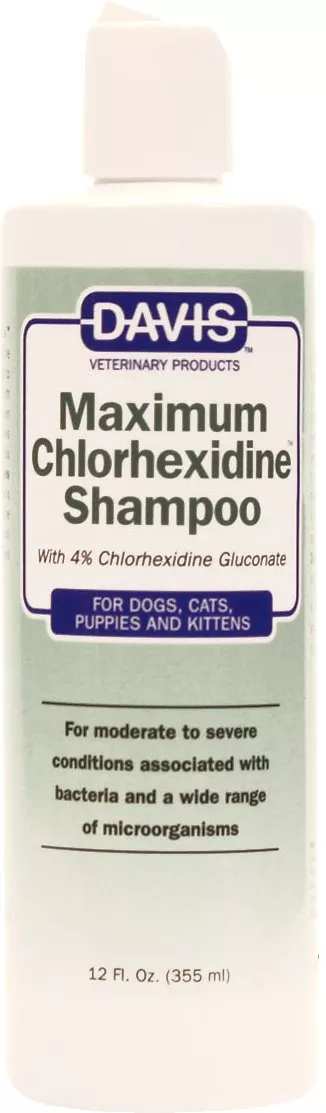 Davis Șampon Maximum Chlorhexidine 4%, 355 ml