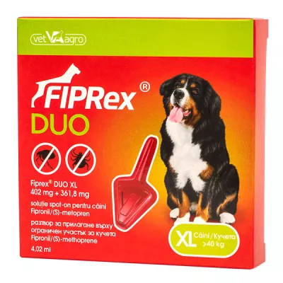 Antiparazitare - Fiprex Duo XL Dog x 1 pipetă, magazindeanimale.ro