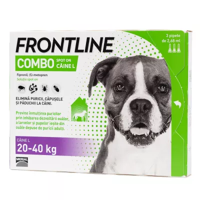 Frontline Combo L (20 - 40 kg) x 3 pipete