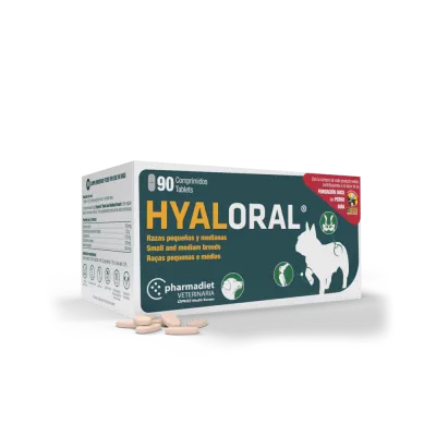 Suplimente nutritive - Hyaloral Supliment Nutritiv Small & Medium Breed 90 comprimate, magazindeanimale.ro