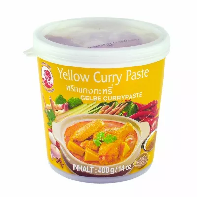 Pasta curry galbena COCK 400g
