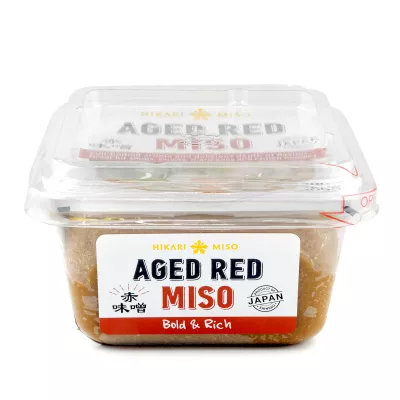Pasta miso rosie (Aged Red Miso) HIKARI 300g