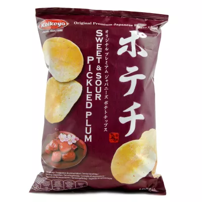 Sweet & Sour Pickled Plum Potato Chips KOIKEYA 100g
