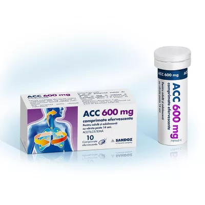 ACC 600 mg x 10 COMPR. EFF. 600mg SANDOZ S R L