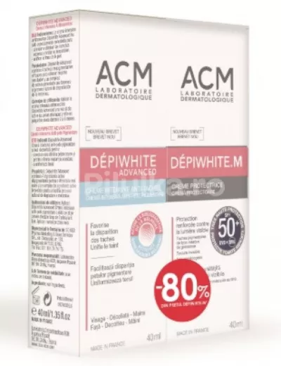 ACM PROMO DEPIWHITE ADVANCED 40ML + DEPIWHITE M 40ML -80%