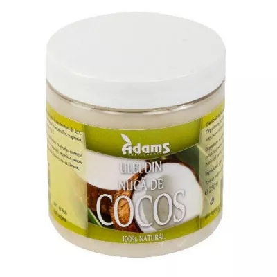 ADAMS ULEI DIN NUCA DE COCOS 250 ML