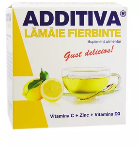 ADDITIVA LAMAIE FIERBINTE+VIT.C+ZN+VIT.D3 10 PLICURI