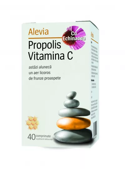 ALEVIA PROPOLIS C CU ECHINACEEA 40CP