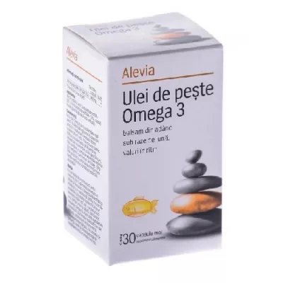 ALEVIA ULEI DE PESTE OMEGA 3 30CAPS