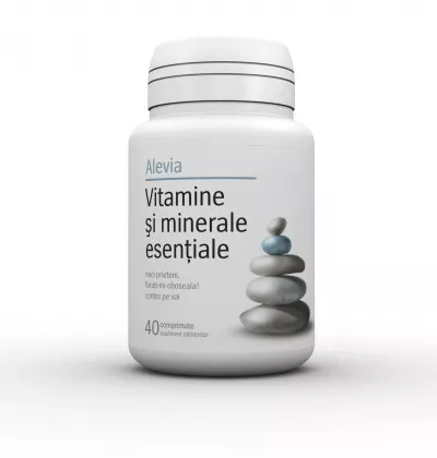 ALEVIA VITAMINE SI MINERALE ESENTIALE 40CP