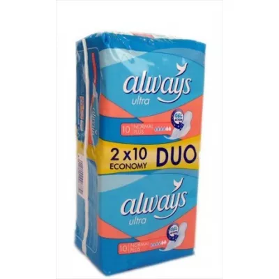 ALWAYS DUO ULTRA PLUS X 20