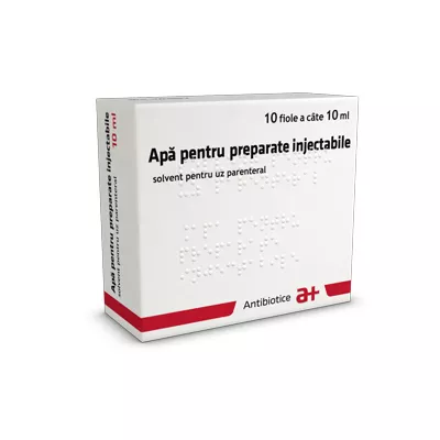 APA PENTRU PREPARATE INJECTABILE x 10 fiole
