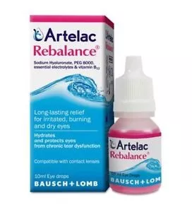 ARTELAC REBALANCE 10ML BAUSCH&LOMB