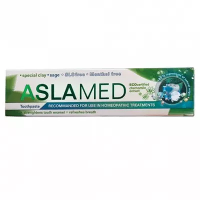 ASLAMED PASTA DE DINTI HOMEOPATA 75ML