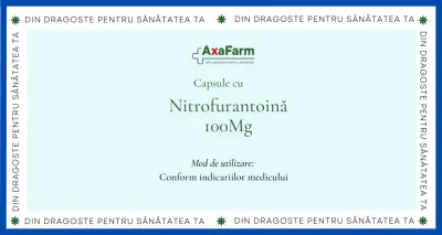 AXA NITROFURANTOINA CAPS