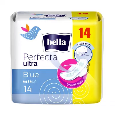 BELLA ABSORBANTE PERFECTA BLUE 14BUC
