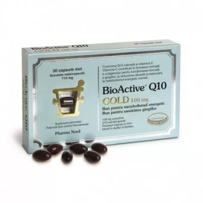 BIOACTIVE Q10 GOLD 100MG X 30CPS.MOI