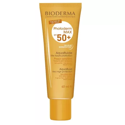 BIODERMA PHOTODERM MAX AQUAFLUIDE INCOLOR SPF50+ 40ML