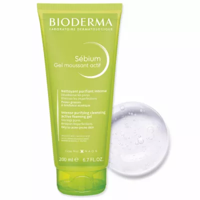 BIODERMA SEBIUM ACTIV GEL SAPUMANT 200ML