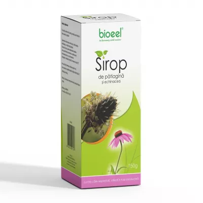 BIOEEL SIROP PATLAGINA SI ECHINACEA 150 ML