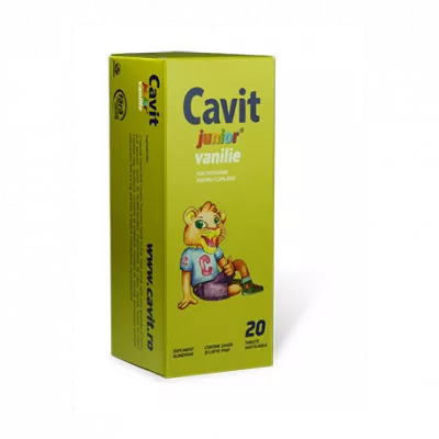 BIOFARM CAVIT JUNIOR VANILIE 20CP