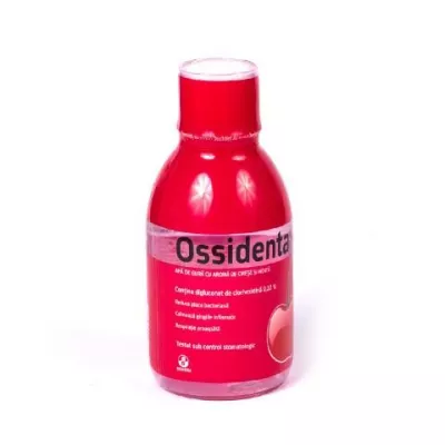 BIOFARM OSSIDENTA APA DE GURA CIRESE +MENTA 250ML