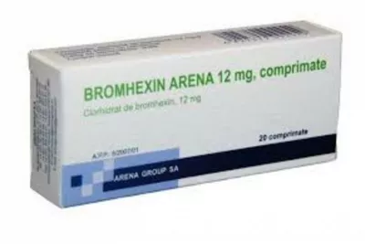 BROMHEXIN ARENA 12 mg x 20 ARENA GROUP S A