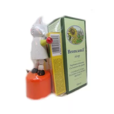 BRONCAMIL SIROP 150ML + VITAMINA C 100MG PROPOLIS 20CP CADOU