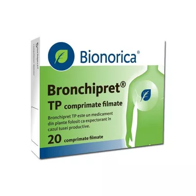 BRONCHIPRET TP x 20 COMPR. FILM. FARA CONCENTRATIE BIONORICA SE