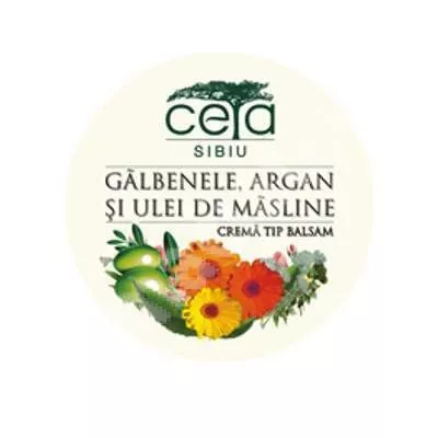 CETA CREMA-BALSAM GALBENELE ARGAN ULEI MASLINE 20G