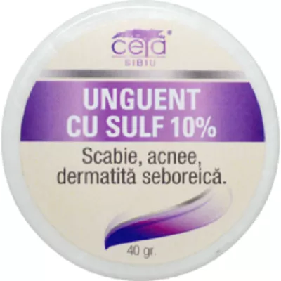 CETA UNGUENT CU SULF 10% 40G
