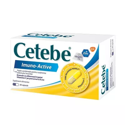 CETEBE IMUNO-ACTIVE 30CAPS