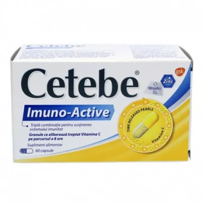 CETEBE IMUNO-ACTIVE 60 CAPS CUT