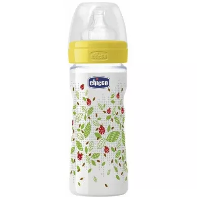 CHICCO BIBERON 250 ML UNISEX TETINA SILICON 2 LUNI +