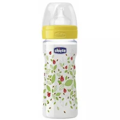 CHICCO PP BIBERON 250 ML UNISEX SILICON 2m+