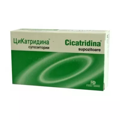 CICATRIDINA SUPOZITOARE 10BC FARMA DERMA