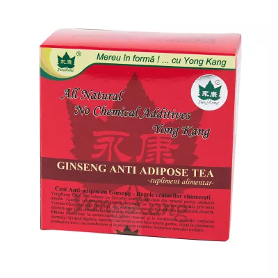 CO CEAI ANTIADIPOS YONG KANG CU GINSENG  30PLICURI