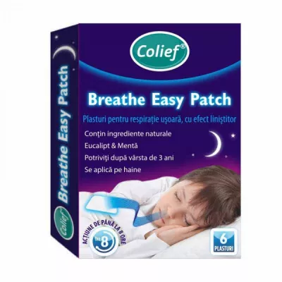 COLIEF PLASTURI PENTRU RESPIRATIE USOARA 6 BUC CROSSCARE LIMITED IRELAND