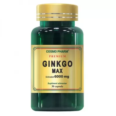 COSMO PHARM GINKGO MAX 6000MG 30CPS