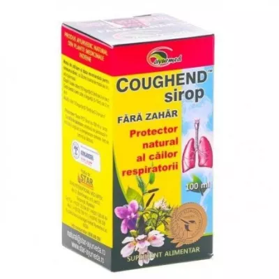 COUGHEND SIROP CU ZAHAR 100 ML