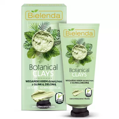 CREMA DE FATA BOTANICAL CLAYS CU ARGILA VERDE 50ML BIELENDA