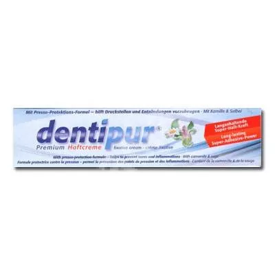 DENTIPUR PREMIUM-CREMA SUPER-ADEZIVA CU MUSETEL SI SALVIE 40 G