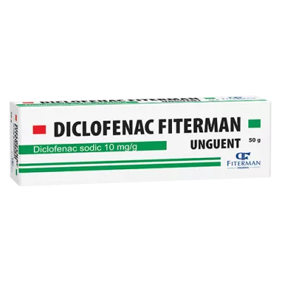 DICLOFENAC FITERMAN 10mg/g x 1 CREMA 10mg/g FITERMAN PHARMA S R