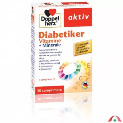 DOPPELHERZ AKTIV DIABETIKER VITAMINE 30CP +10CP