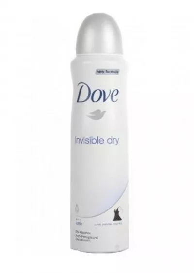 DOVE DEO SPRAY INVISIBLE DRY 150ML
