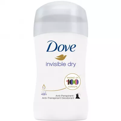 DOVE DEO STICK INVISIBLE DRY 40ML