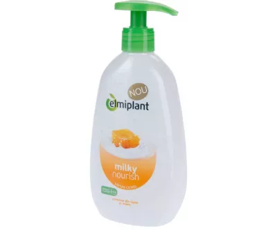 ELMIPLANT SAPUN LICHID LAPTE & MIERE 500 ML