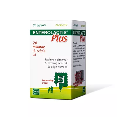 ENTEROLACTIS PLUS 20CAPS SOFAR