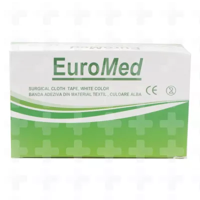 EUROMED LEUCOPLAST SUPORT TEXTIL 5CM X 5M