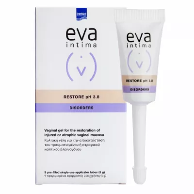 EVA INTIMA RESTORE GEL APLICARE VAGINALA*9 BUC